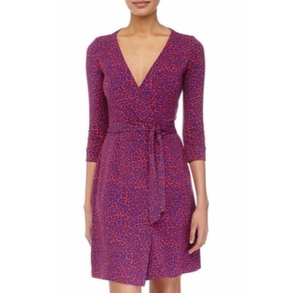 Diane von Furstenberg New Julian Two Wrap Dress - Picture 1 of 6